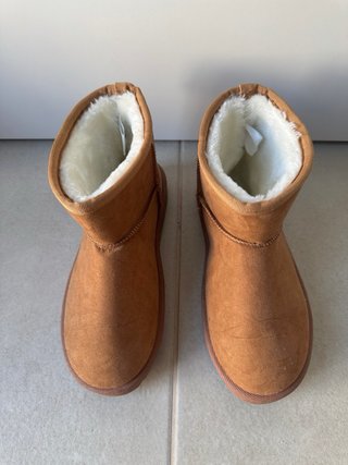 Botas de pelo marrón Talla 35