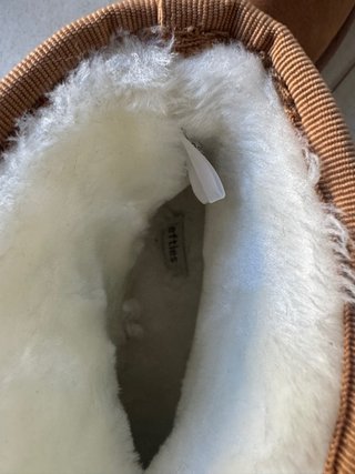 Botas de pelo marrón Talla 35