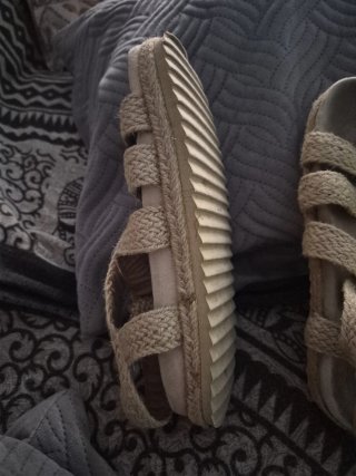 Sandalias de verano beige