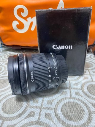 Objetivo Canon EFS 10-18mm