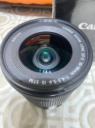 Objetivo Canon EFS 10-18mm
