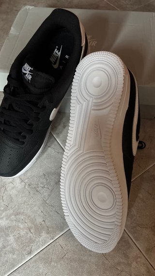 Nike Air Force 1 Talla 44.5 Negras y Blancas