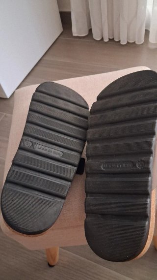 Superga Sandali Marroni Doppia Fibbia Tg 41
