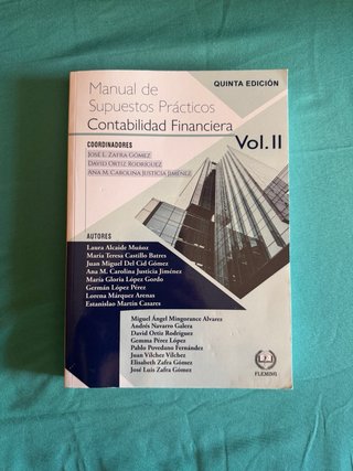 Contabilidad financiera II UGR