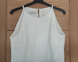 Vestido Mango bicolor