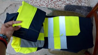 Chaqueta Softshell Alta Visibilidad ENYSE - Talla