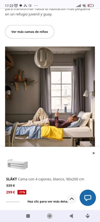Cama infantil Slakt