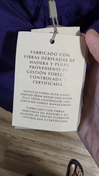 Blusa satinada morada El Corte Inglés Limited Coll