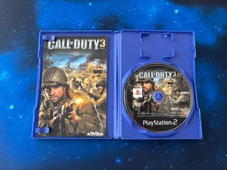 Call of Duty 3 PS2 Black Label Completo