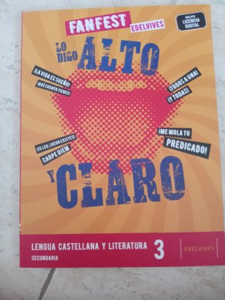 Lengua castellana y literatura 3 Secundaria