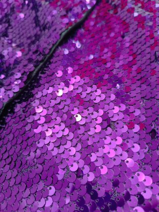 Traje fiesta lentejuelas morado