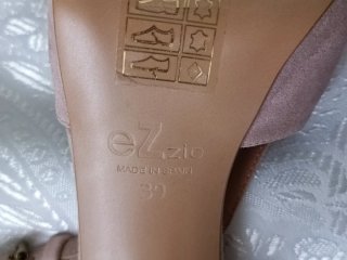Zapatos de piel auténtica de tacón Ezzio mujer