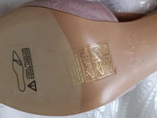 Zapatos de piel auténtica de tacón Ezzio mujer