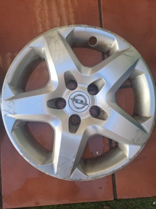 Juego Tapacubos Opel 16 Plata