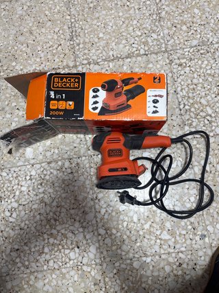 Lijadora Black+Decker 4 en 1 200W
