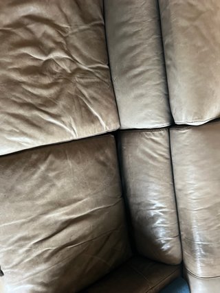 Sofá Natuzzi Piel Gris, abatible
