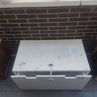 Banco almacenaje tipo SMÅSTAD Ikea blanco (anterio