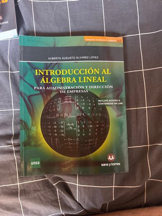 Introducción al álgebra lineal para administrac...