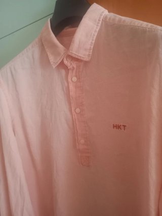 Camisa Hackett Easy Fit Rosa