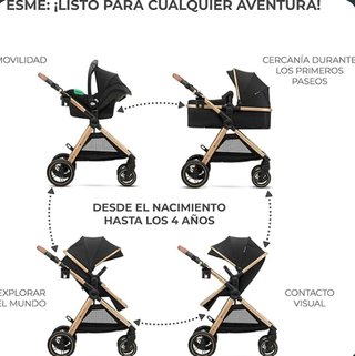 Kinderkraft ESME carrito bebé 3 en 1