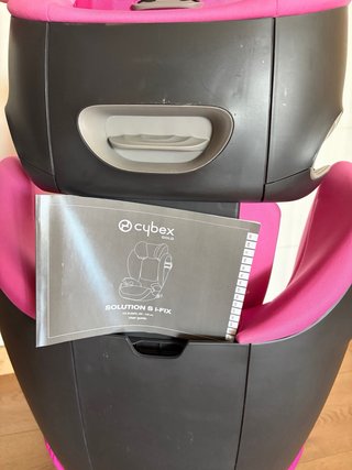 Silla Cybex S i-Fix Rosa