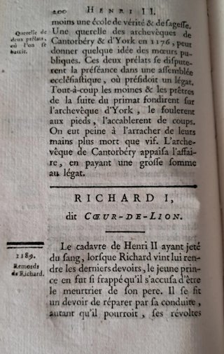 1783 INGLATERRA HISTORIA DE, antíguo
