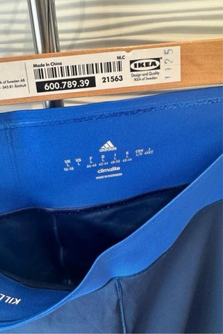 Mallas Deportivas Adidas Azules - Leggings Fitness