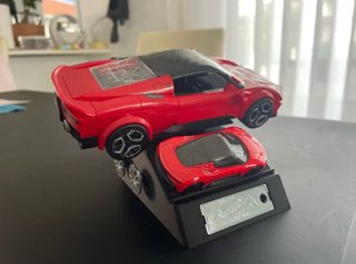 SOPORTE PARA COCHES HOTWHEELS ESTILO LEGO (MATTEL)