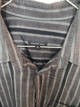 Camisa de rayas hombre XL