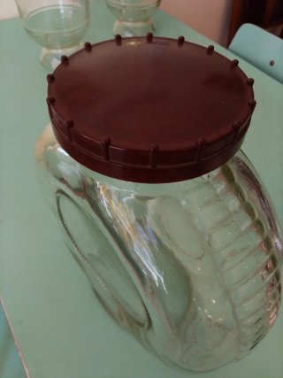 Vaso portacaramelle vintage anni '60