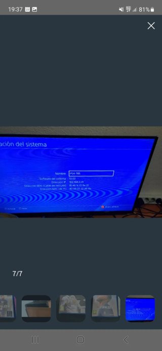 Consola PS4 (PlayStation 4) Negra