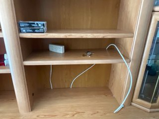 Mueble TV, Estantería y Mini Bar