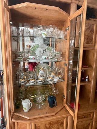 Mueble TV, Estantería y Mini Bar