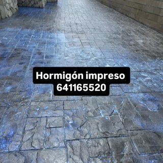 Hormigón impreso y reformas