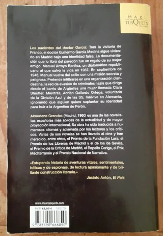 Almudena Grandes, Inés y la alegría y más...