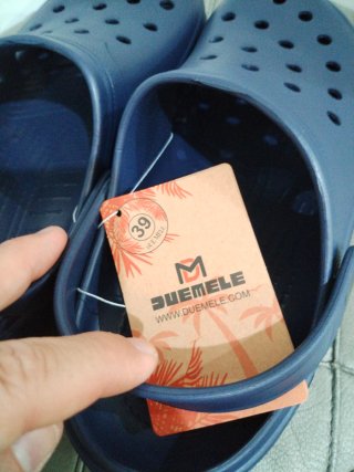 Ciabatte Gomma Blu N.39