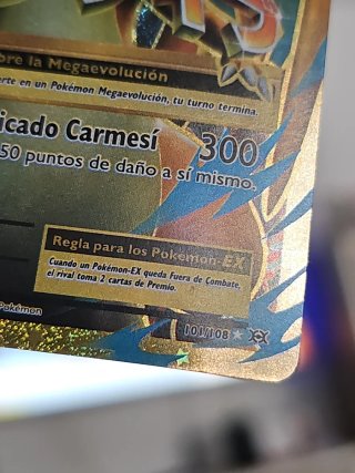 Carta Pokémon Mega Charizard EX