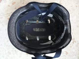 Casco Negro Patines