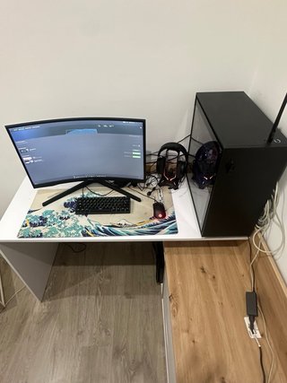 Escritorio en L