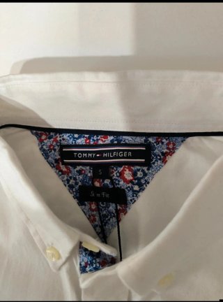 Camisa Tommy Hilfiger Blanca Hombre