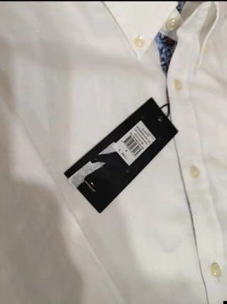 Camisa Tommy Hilfiger Blanca Hombre