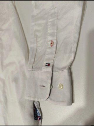 Camisa Tommy Hilfiger Blanca Hombre