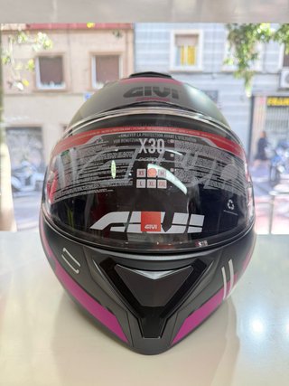 Casco Modular GIVI X30 Pulsar Negro/Rosa