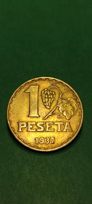 Peseta 1937.