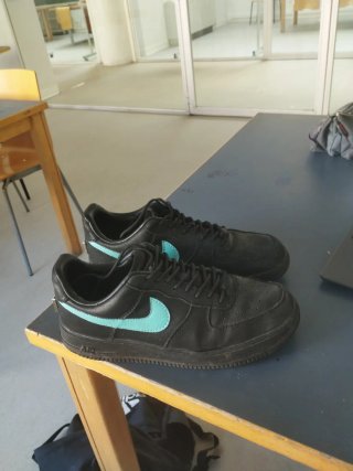 Zapatillas Nike Air Force 1 Negras Falsas