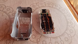 Carrocerías Scalextric Mitsubishi Dakar y Fiat