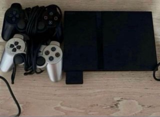 Consola PS2 Slim Sony Nera + 2 Comandi