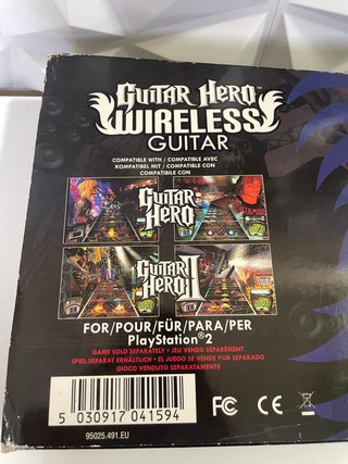 Guitar Hero Wireless Guitar PS2 playstation 2