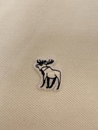 Camiseta Abercrombie & Fitch Blanca Talla M