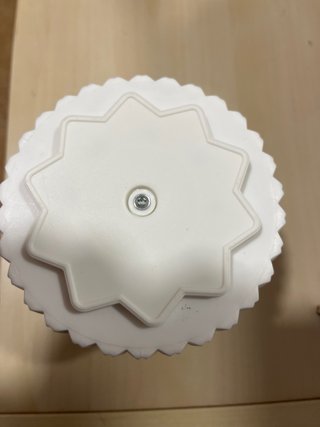 Soporte para cepillos/pinceles blanco